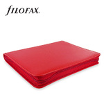 Filofax Tablet Case borító kicsi Saffiano Zip, Piros