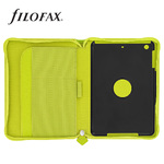 Filofax Tablet Case borító kicsi Saffiano Zip, Zöld
