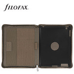 Filofax Tablet Case borító nagy Microfiber Zip, Kheki