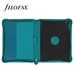 Filofax Tablet Case borító nagy Saffiano Zip, Aquamarine