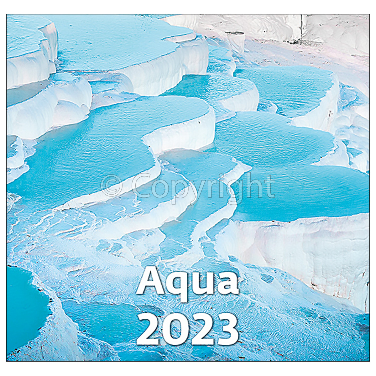Aqua, képes falinaptár 2023