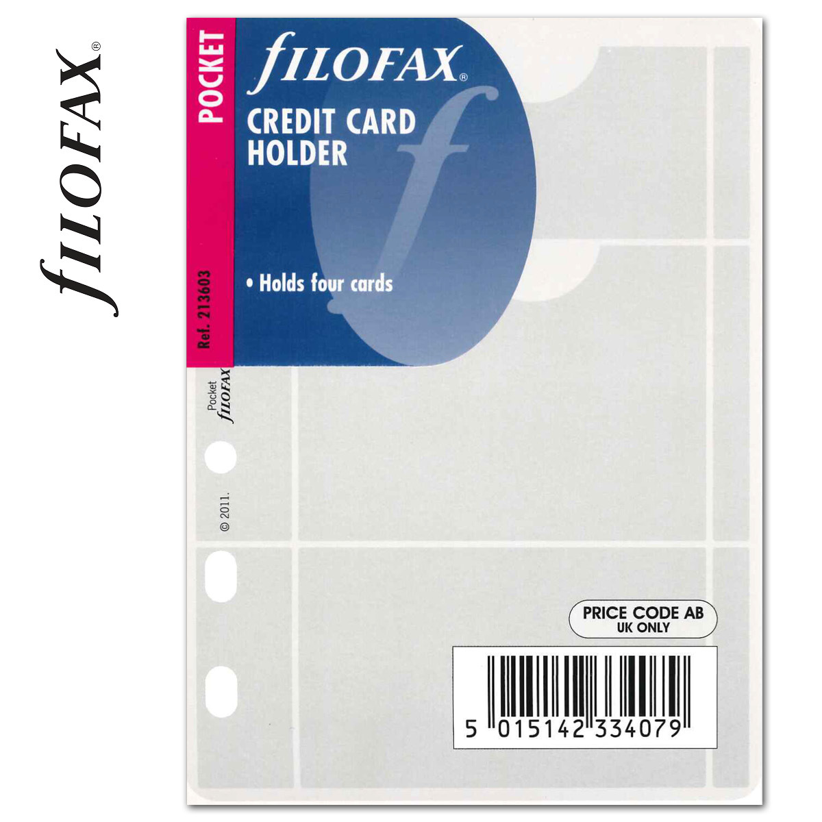 Filofax Kártyatartó Bankkártya Pocket Átlátszó