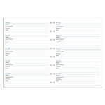 Filofax Notebook Pótlap Jelszó lista Fehér A5