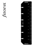 Filofax Vonalzó / nap jelölő Pocket Fekete