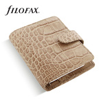 Filofax Classic Croc Pocket Barna