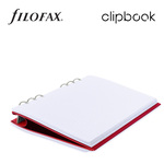 Filofax Clipbook Classic A5 Piros