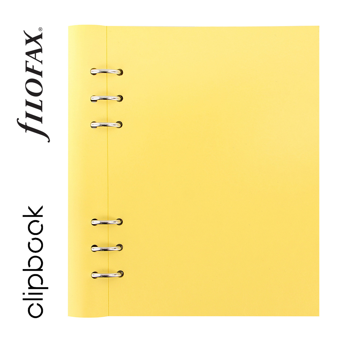 Filofax Clipbook Classic Pastel A5 Sárga