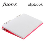 Filofax Clipbook Saffiano Fluoro A5 Pink