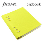 Filofax Clipbook Saffiano Fluoro A5 Sárga