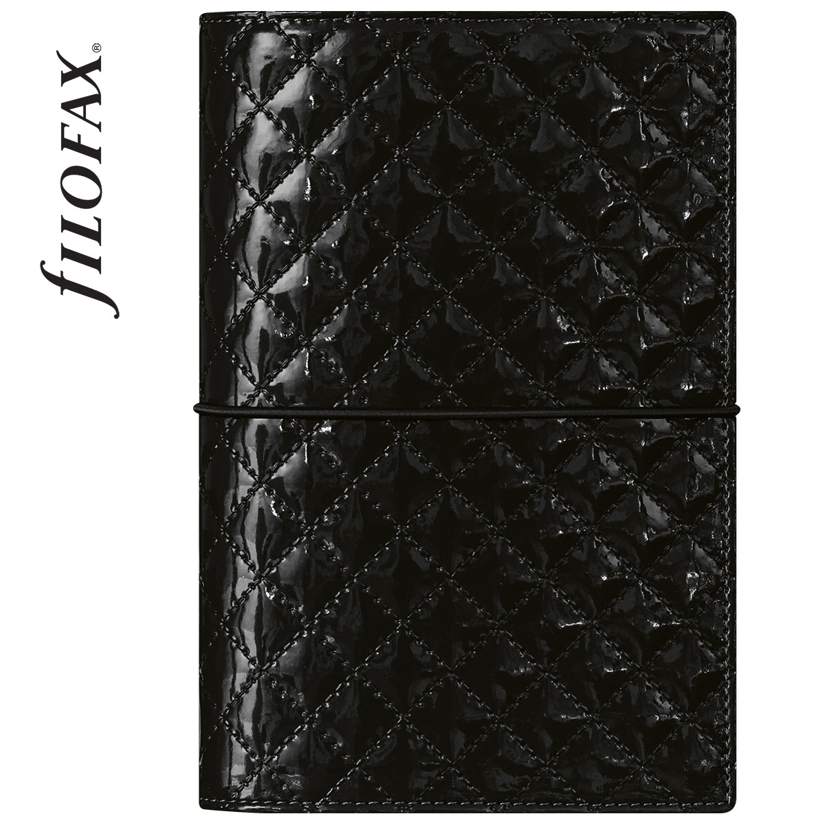 Filofax Domino Luxe Personal Fekete