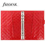 Filofax Domino Luxe Personal Piros