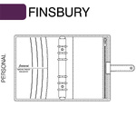 Filofax Finsbury Personal Málna