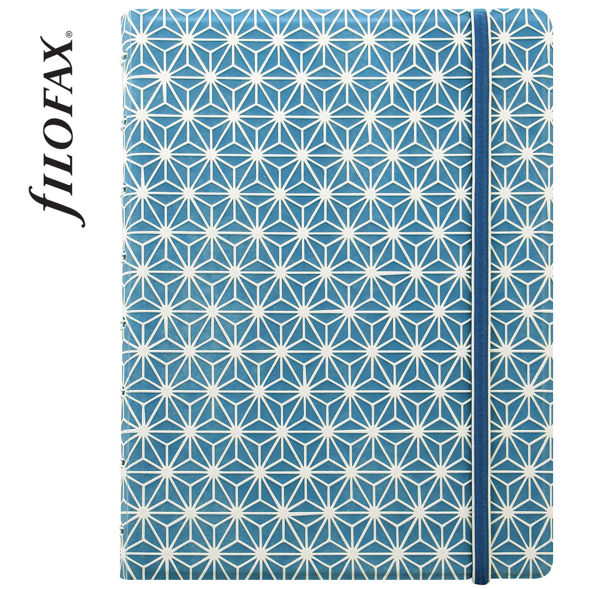 Filofax Notebook Impressions A5 Kék-fehér