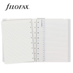 Filofax Notebook Impressions A5 Lila-fehér