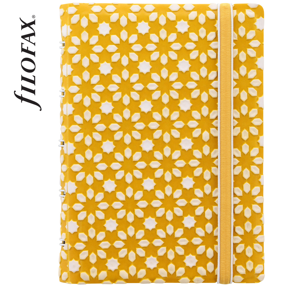 Filofax Notebook Impressions Pocket Sárga-fehér