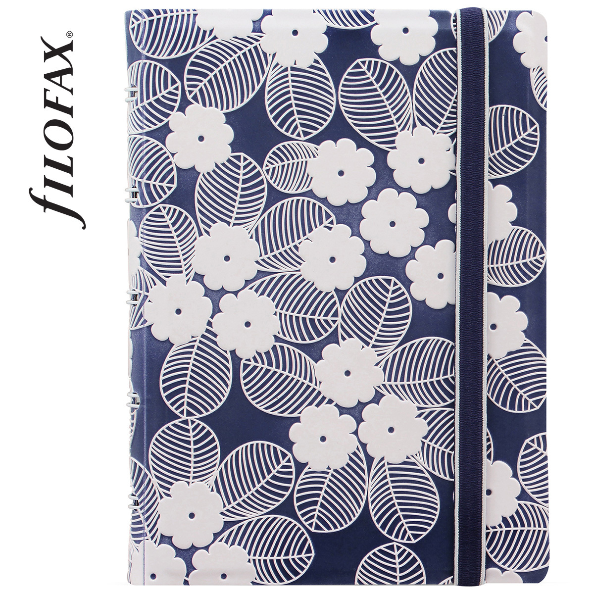 Filofax Notebook Impressions Pocket Sötétkék-fehér
