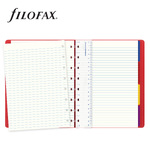 Filofax Notebook Saffiano A5 Piros