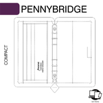 Filofax Pennybridge Personal Compact Lila