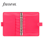 Filofax Saffiano Fluoro Personal Pink