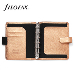 Filofax Saffiano Metallic Pocket Rózsaarany